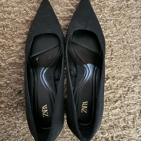 zara block heels size 42 - Picture 2 of 3